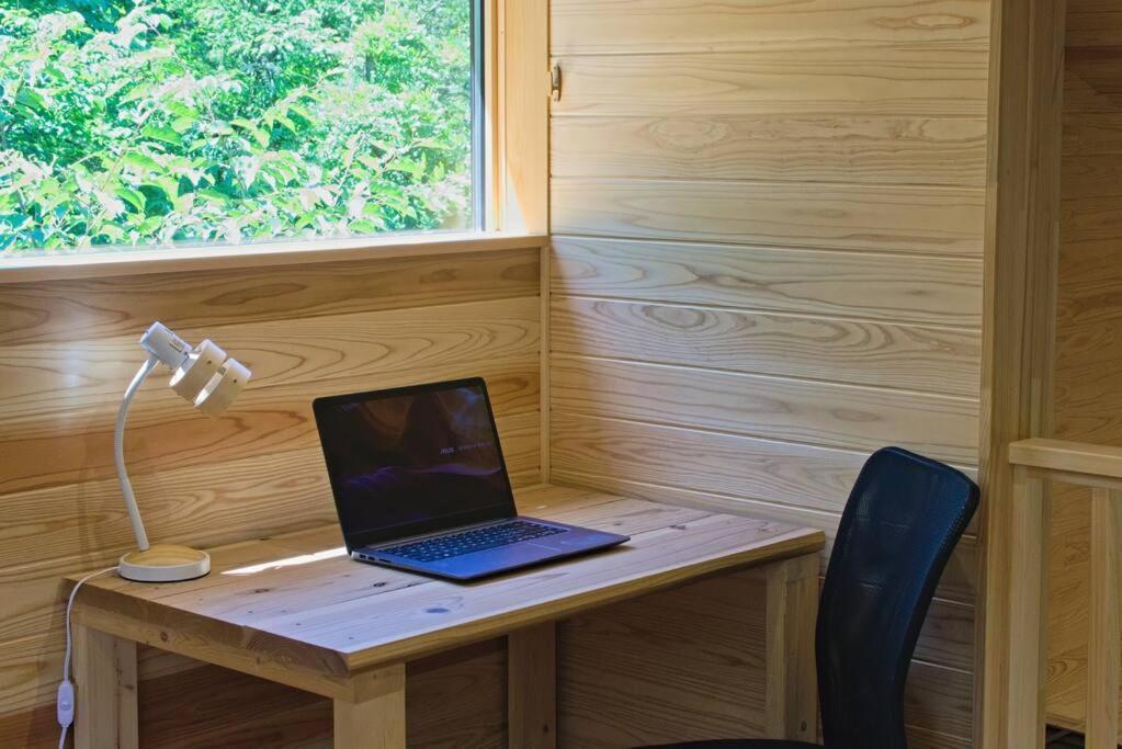 Hinoki No Ie - Cottage With Natural Hot Spring In A Cypress Bathtub Shika Exteriér fotografie