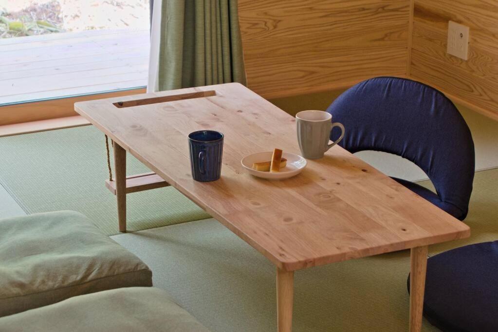 Hinoki No Ie - Cottage With Natural Hot Spring In A Cypress Bathtub Shika Exteriér fotografie